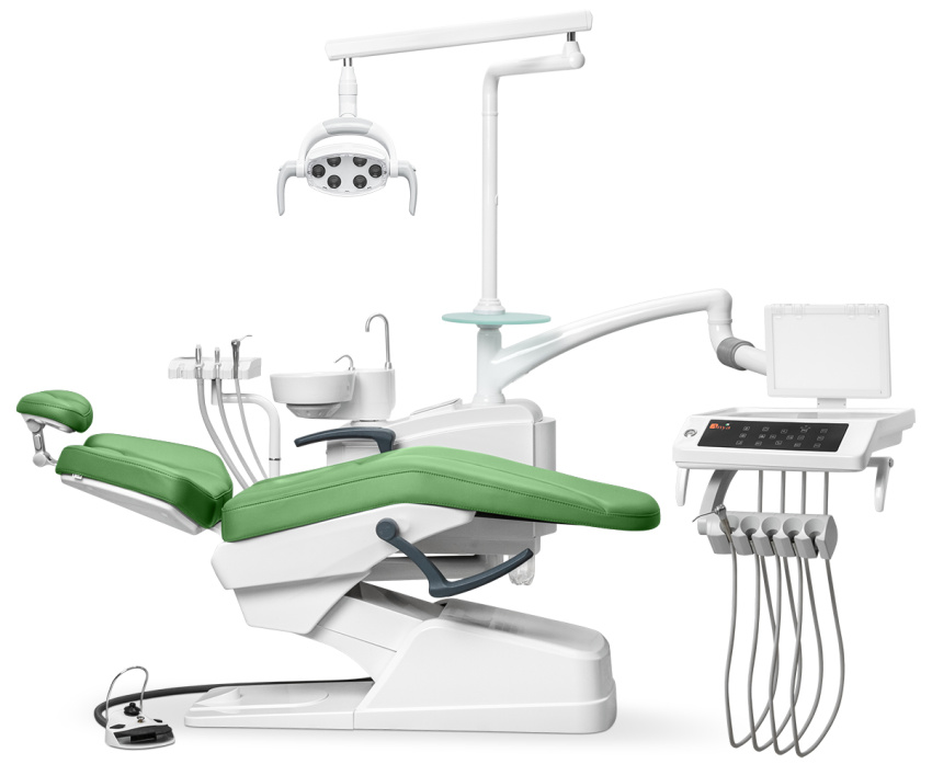 Стоматологическая установка AY-A 3600 нижняя подача FOSHAN ANYA (Салатовый)